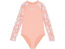 () LV[ LbY K[Y \eB[ t[ O X[u s[X XCX[c (rbO LbY) Roxy Kids girls Roxy Kids Salty Flower Long Sleeve One-Piece Swimsuit (Big Kids) Papaya Punch Foam Flower Swim