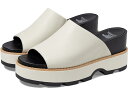 () \ fB[X WAj[ Iv XCh EFbW SOREL women SOREL Joanie IV Slide Wedge Chalk/Black