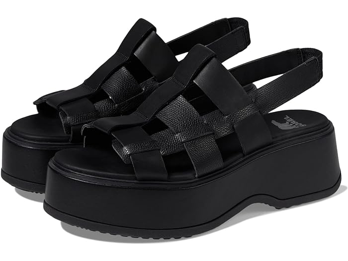 () \ fB[X XOobN T_ SOREL women SOREL Dayspring Slingback Sandal Black/Black