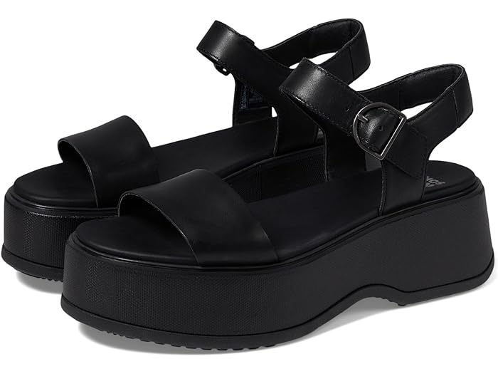 () \ fB[X AN Xgbv T_ SOREL women SOREL Dayspring Ankle Strap Sandal Black/Black