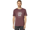 (取寄) ライフイズグッド メンズ アイロン マン ゴルフ ショート スリーブ クラッシャー ティー Life is Good men Life is Good Iron Man Golf Short Sleeve Crusher Tee Mahogany Brown