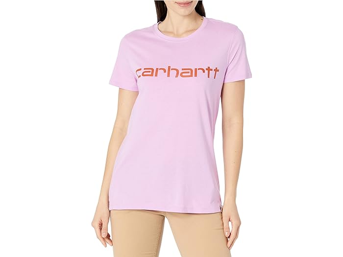 () J[n[g fB[X CgEFCg }`J[ S OtBbN T-Vc Carhartt women Carhartt Lightweight Multicolor Logo Graphic T-Shirt Lupine