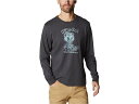 () RrA Y Av CtX^C OtBbN O X[u Columbia men Columbia Apres Lifestyle Graphic Long Sleeve Shark/Hiking Grizzly