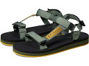 (取寄) コロンビア メンズ ブレイクサイダー サンダル Columbia men Columbia Breaksider Sandal Mosstone/Golden Yellow