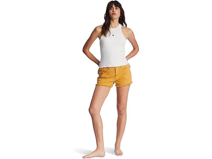 (取寄) ビラボン レディース ドリフト アウェイ デニム ショーツ Billabong women Billabong Drift Away Denim Shorts Goldie