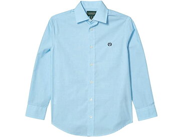 (取寄) ローレン ラルフ ローレン キッズ ボーイズ ソリッド ドレス シャツ (ビッグ キッズ) LAUREN Ralph Lauren Kids boys Solid Dress Shirt (Big Kids) Teal