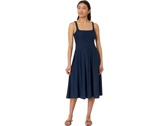 () rhK fB[X tFU[EFCg Abg U fB XNGA lbN hX Beyond Yoga women Beyond Yoga Featherweight At The Ready Square Neck Dress Nocturnal Navy