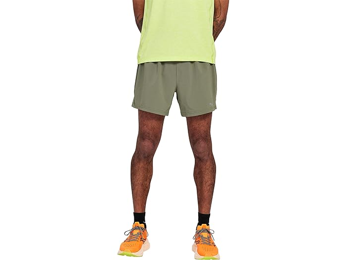 (取寄) サッカニー メンズ アウトペース 5 ショーツ Saucony men Saucony Outpace 5" Shorts Rock Face