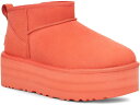 () AO fB[X NVbN Eg ~j vbgtH[ UGG women UGG Classic Ultra Mini Platform Vibrant Coral