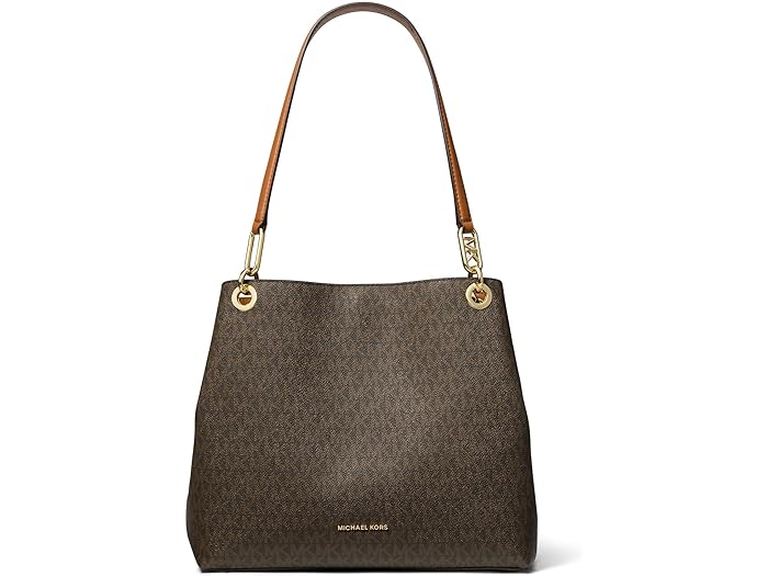 () }CPR[X fB[X PWg [W V_[ g[g MICHAEL Michael Kors women MICHAEL Michael Kors Kensington Large Shoulder Tote Brown/Acorn