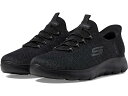 (取寄) スケッチャーズ スニーカー メンズ サミッツ キー ペース ハンズフリー スリップインズ SKECHERS men Summits Key Pace Hands Free Slip-In Black/Black