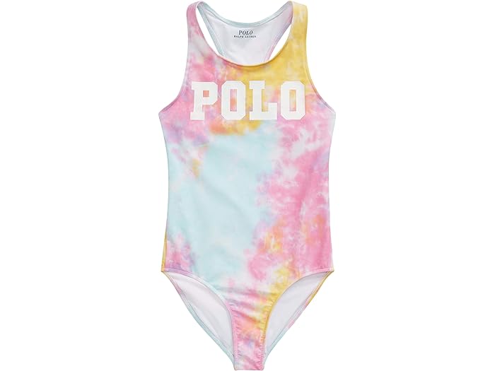 (取寄) ラルフローレン キッズ ガールズ タイダイ ワンピース スイムスーツ (ビッグ キッズ) Polo Ralph Lauren Kids girls Polo Ralph Lauren Kids Tie-Dye One-Piece Swimsuit (Big Kids) Tie-Dye