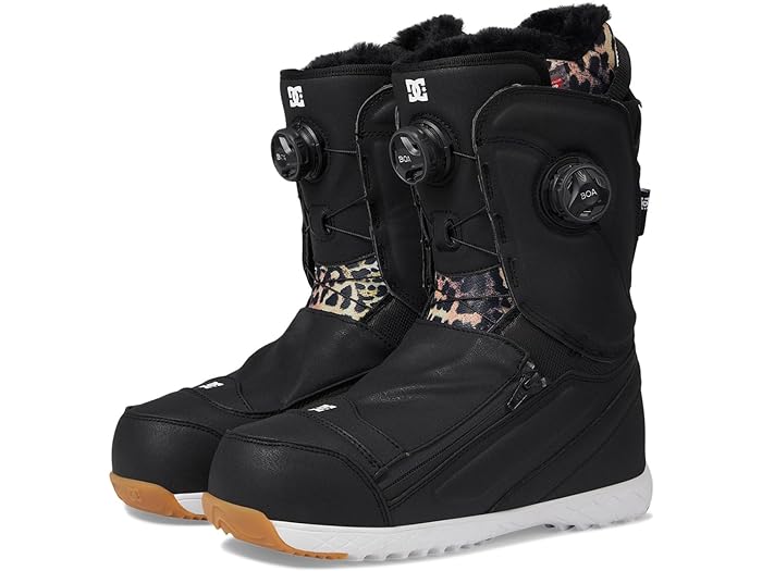 (取寄) DC レディース モーラ ボア スノーボード ブーツ DC women DC Mora BOA Snowboard Boots Black/Leopard