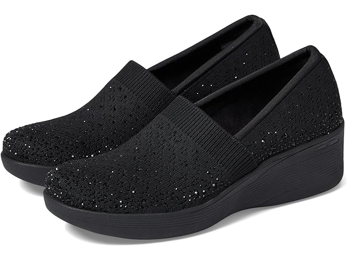 (取寄) スケッチャーズ レディース ピア ライト - イン グリッツ SKECHERS women SKECHERS Pier Lite - in Glitz Black/Black