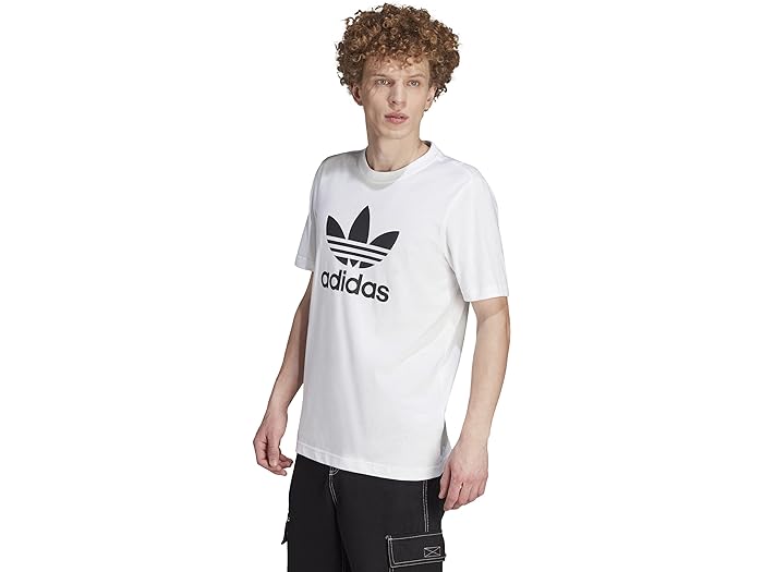 (取寄) アディダス オリジナルス メンズ アディカラー クラシックス トレフォイル T-シャツ adidas Originals men adidas Originals adiColor Classics Trefoil T-Shirt White/Black