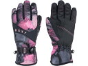 () LV[ fB[X WFbeB[ Xm[ O[u Roxy women Roxy Jetty Snow Gloves True Black Pansy Pansy