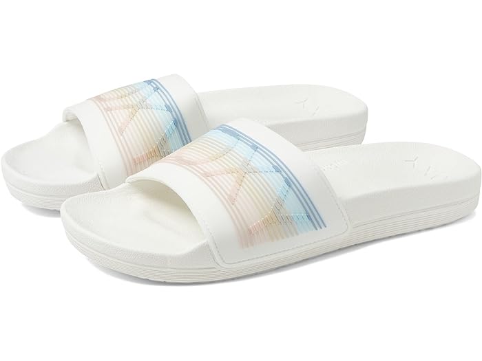 (取寄) ロキシー レディース スリッピー Lx Roxy women Roxy Slippy LX White/Stripe