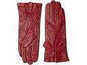 () PCgXy[h fB[X ^bZ {E U[ O[u Kate Spade New York women Kate Spade New York Tassel Bow Leather Gloves Wildflower Red