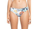 () LV[ fB[X vebh r[` NVbNX qbvX^[ {g Roxy women Roxy Printed Beach Classics Hipster Bottoms Bright White Soul Flower