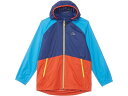 () GGr[ LbY EBh Ah C WPbg (rbO LbY) L.L.Bean kids L.L.Bean Wind and Rain Jacket (Big Kids) Dark Royal Blue/Bright Orange