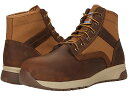 (取寄) カーハート メンズ フォース 5 ライトウェイト スニーカー ブーツ ナノ コンプ トゥ Carhartt men Force 5" Lightweight Sneaker Boot Nano Comp Toe Brown Leather/Tan Duck
