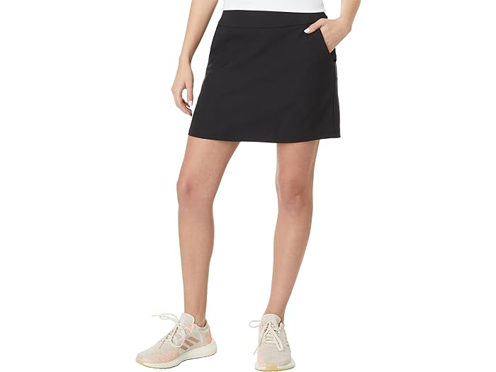 (取寄) アディダス ゴルフウェア レディース アルティメット365 ソリッド 16 スコート adidas Golf women adidas Golf Ultimate365 Solid 16" Skort Black 1