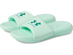 (取寄) アンダーアーマー レディース アンサ フィックス スライド Under Armour women Under Armour Ansa Fix Slides Aqua Foam/Aqua Foam/Coastal Teal