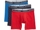 (取寄) トミーヒルフィガー メンズ コットン ストレッチ ボクサー ブリーフ 3-パック Tommy Hilfiger men Tommy Hilfiger Cotton Stretch Boxer Brief 3-Pack Blue Velvet