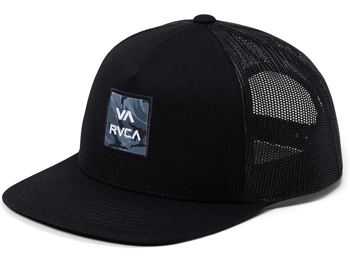 (取寄) ルーカ キッズ ボーイズ ルーカ ATW トラッカー プリント (ビッグ キッズ) RVCA Kids boys RVCA Kids RVCA ATW Trucker Print (Big Kids) Black