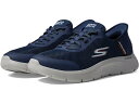 (取寄) スケッチャーズ スニーカー メンズ ゴー ウォーク フレックス - ハンズ アップ ハンズフリー スリップインズ SKECHERS Performance men Go Walk Flex - Hands Up Hands Free Slip-Ins Navy