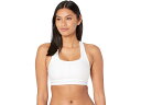 (取寄) アンダーアーマー レディース クロスバック ミッド ブラ Under Armour women Cross-Back Mid Bra White/Halo Gray