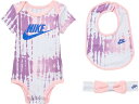 (取寄) ナイキ キッズ ボーイズ タイダイ ボックス セット (インファント/トドラー/リトル キッズ) Nike Kids boys Nike Kids Tie-Dye Box Set (Infant/Toddler/Little Kids) White