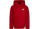 (取寄) ナイキ キッズ ボーイズ クラブ フリース プルオーバー ブーディ (リトル キッズ) Nike Kids boys Nike Kids Club Fleece Pullover Hoodie (Little Kids) University Red