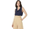 () BXJ[g fB[X X[uX JE lbN O[ N[v hD `Ci uEU Vince Camuto women Vince Camuto Sleeveless Cowl Neck Luxe Crepe De Chine Blouse Classic Navy