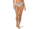 () g~[ W fB[X N[ Rbg gO, [X EFXg Tommy John women Tommy John Cool Cotton Thong, Lace Waist Heather Grey