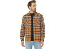 () n[[ Y T^ NX V[AC tl Hurley men Hurley Santa Cruz Shoreline Flannel Earthstone