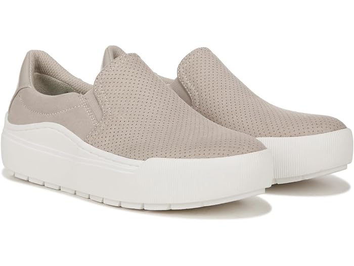 (取寄) ドクターショール レディース タイム オフ スリップ オン スニーカー Dr. Scholl's women Dr. Scholl's Time Off Slip On Sneaker Oyster Microfiber