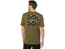 () n[[ Y tH[ R[i[Y  TVc Hurley men Hurley Four Corners Short Sleeve Tee Olive