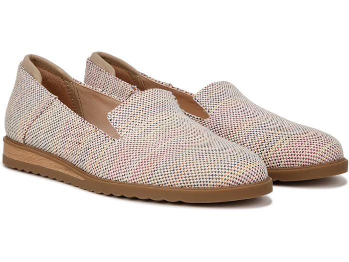 () hN^[V[ fB[X WFbgZbg [t@[ Dr. Scholl's women Dr. Scholl's Jetset Loafer Natural Tan Multi Woven