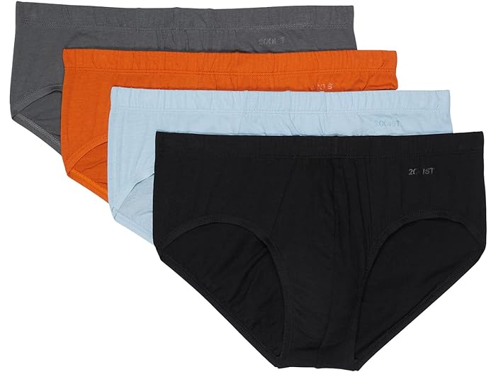 () 2XIST  å󥷥 4-ѥå ӥ ֥꡼ 2(X)IST men 2(X)IST Essentials 4-Pack Bikini Brief Stingray/Hawaiian Sunset/Bluebell/Black