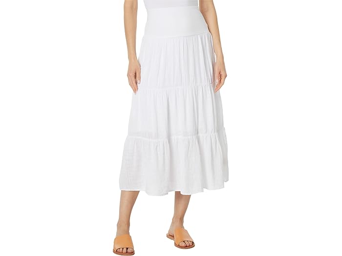 (取寄) XCVI レディース シリウス ティアード スカート XCVI women XCVI Sirius Tiered Skirt White