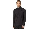 () v[} Y  tF[obg 1/4 Wbv PUMA men PUMA Run Favorite 1/4 Zip Puma Black