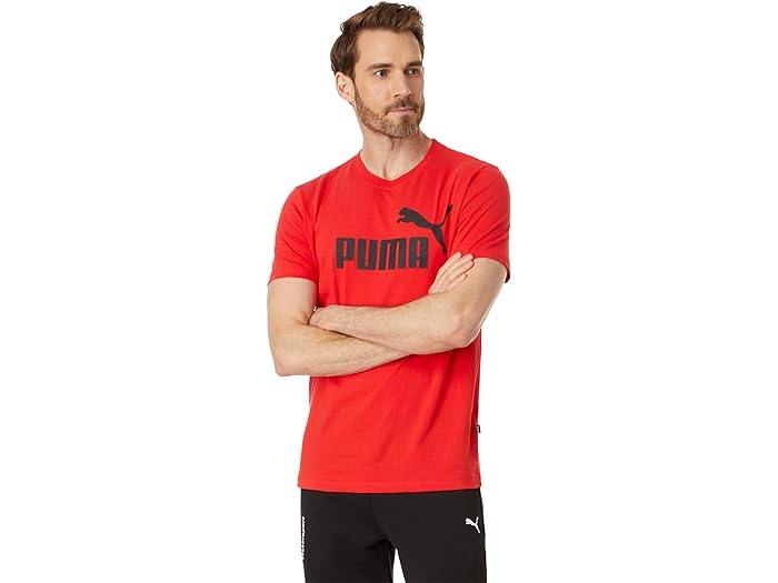 (取寄) プーマ メンズ エッセンシャル ロゴ Tシャツ PUMA men PUMA Essentials Logo Tee For All Time Red