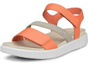 () GR[ fB[X t[g 2 oh ECCO women ECCO Flowt 2 Band Coral Nubuck