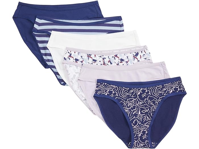 (取寄) パクト レディース クラシック フィット ビキニ 6-パック PACT women PACT Classic Fit Bikini 6-Pack Orchid Dreams