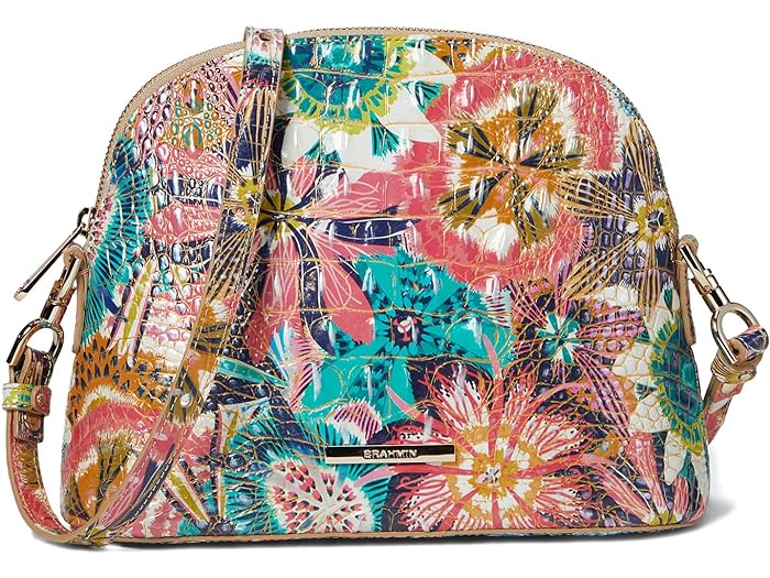 () u[~ fB[X { X[ W[Wi NX{fB Brahmin women Brahmin Melbourne Small Georgina Crossbody Desert Bloom