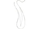 () PhXRbg fB[X [C }` Xgh lbNX Kendra Scott women Kendra Scott Lindsay Multi Strand Necklace Rhodium White Pearl