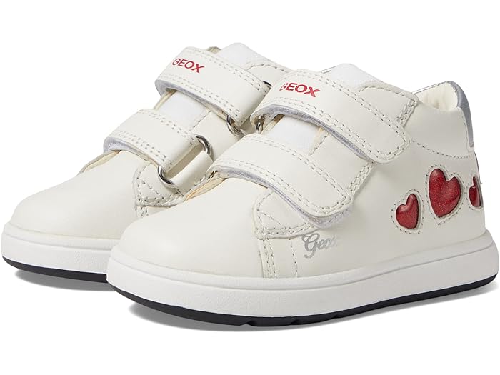 (取寄) ジェオックス キッズ ガールズ ビグリア 16 (インファント/トドラー) Geox Kids girls Geox Kids Biglia 16 (Infant/Toddler) White/Red