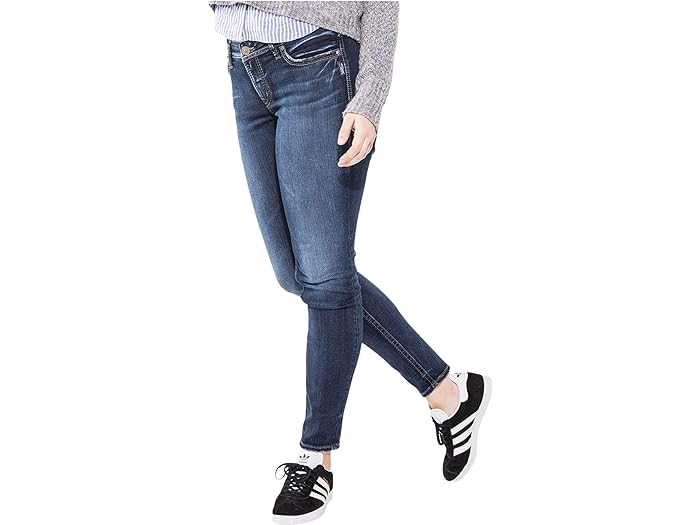 楽天スウィートラグ（取寄） シルバー ジーンズ レディース プラス サイズ スキ スーパー スキニー ジーンズ イン インディゴ W93023SSX492 Silver Jeans Co. women Silver Jeans Co. Plus Size Suki Super Skinny Jeans in Indigo W93023SSX492 Indigo