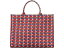 (取寄) トリーバーチ レディース エラ セキュラー ニット トート Tory Burch women Tory Burch Ella Circular Knit Tote Red Basket Weave